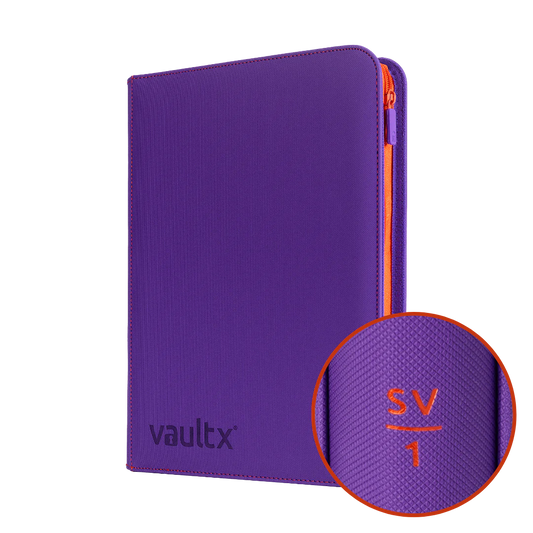 Acc - Binder | SV Vault X 9-Pocket Premium EXO-TEC Zip Binder