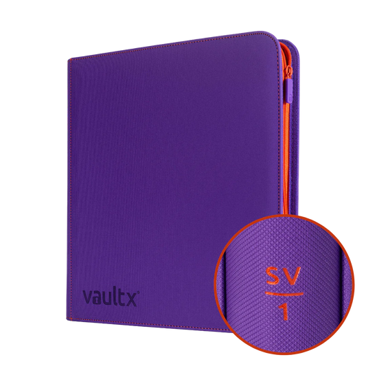 Acc - Binder | SV Vault X 12-Pocket Premium EXO-TEC Zip Binder