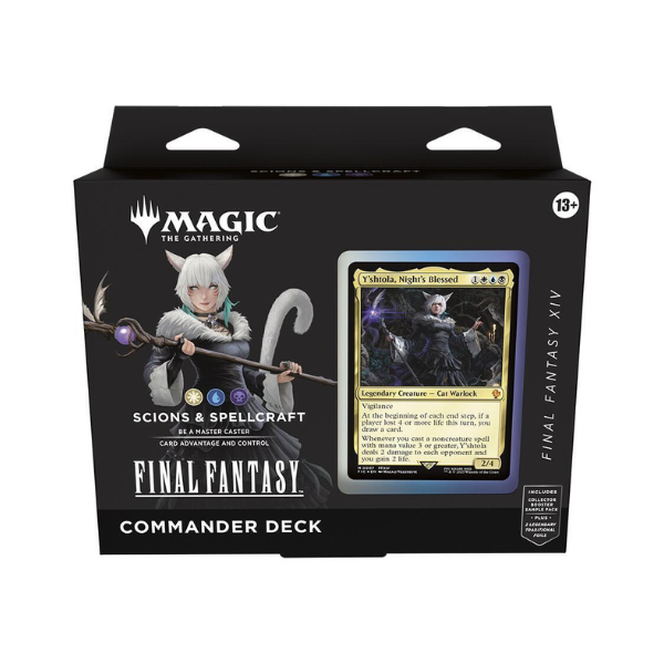 Magic the Gathering - Commander Deck | Final Fantasy: Scions & Spellcr Perfect Rares Magic the Gathering - Commander Deck | Final Fantasy: Scions & Spellcr Perfect Rares