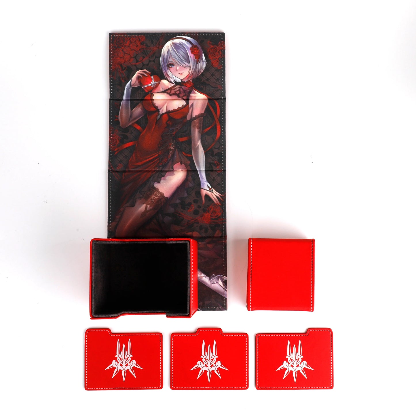 Acc - Deck Box | Mana Moon: 2B Mine Faux Leather Dicewinder (Faux Leather)