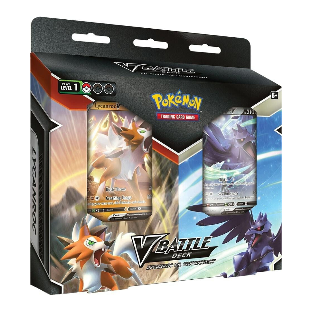 Pokemon - Deck | V BATTLE DECK - Corviknight Lycanroc V Battle Deck