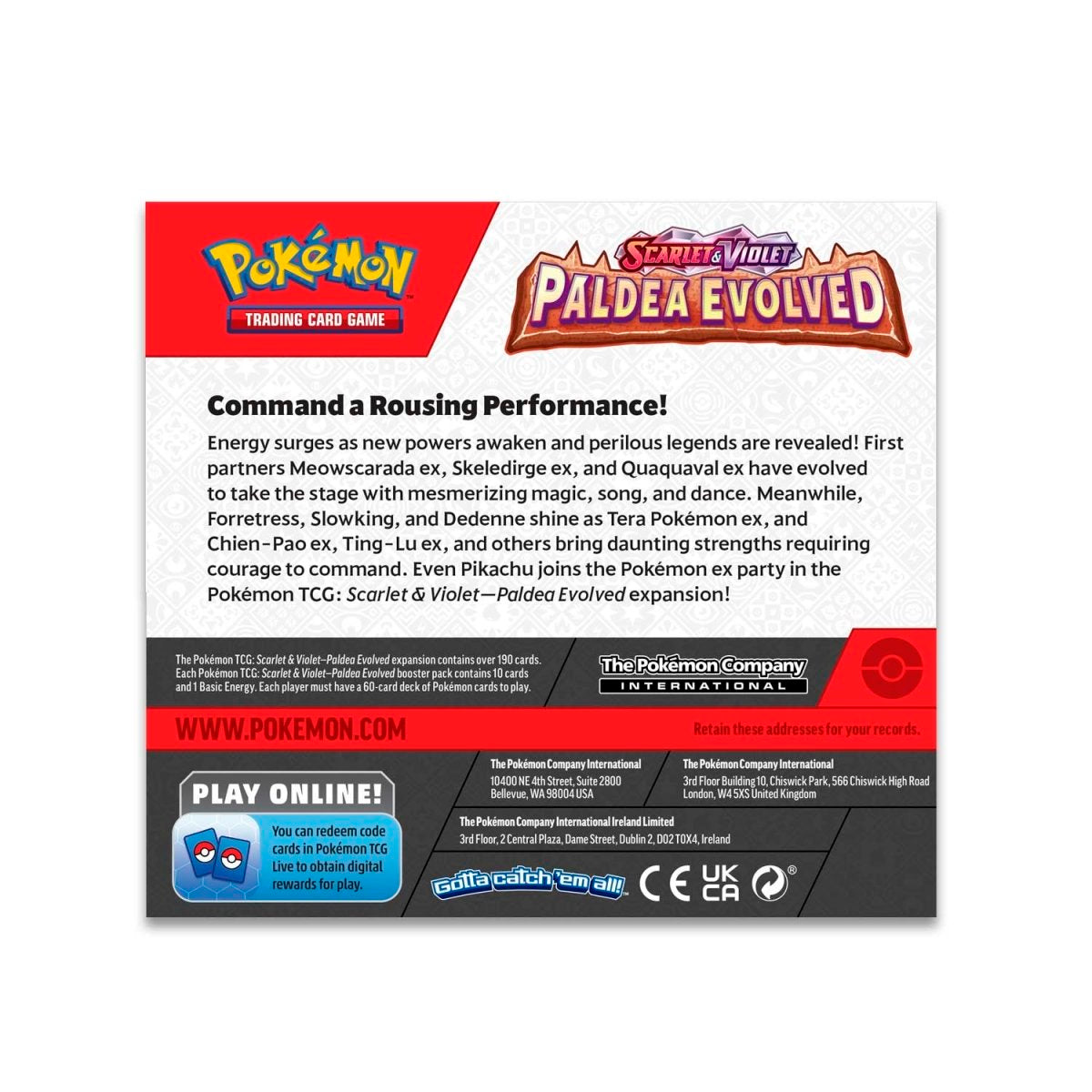 Pokemon - Booster Box | Paldea Evolved