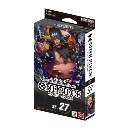 One Piece - Starter Deck | [ST27] Starter Deck 27: BLACK Marshall.D.Teach