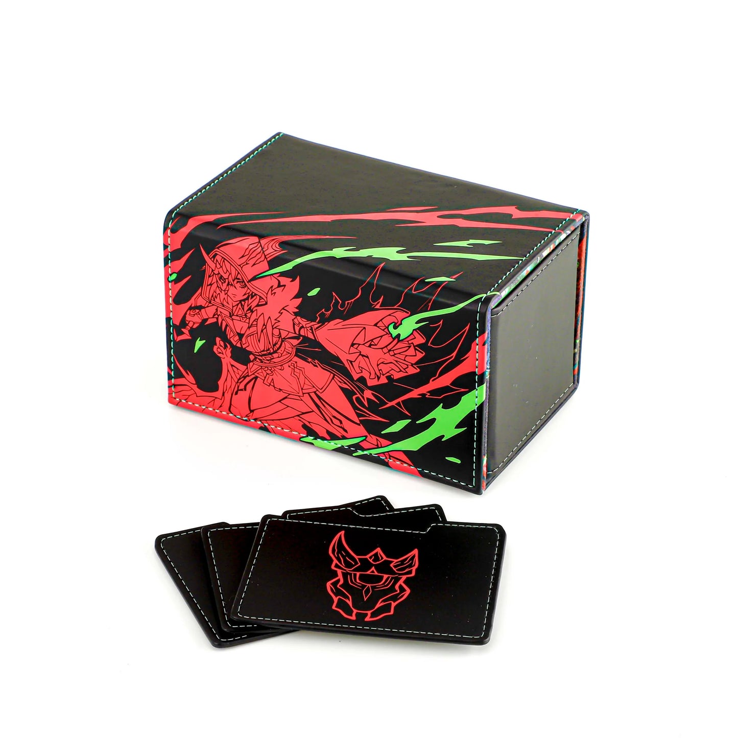Acc - Deck Box | Mana Moon: Red Belle - Viridian Vex Dicewinder