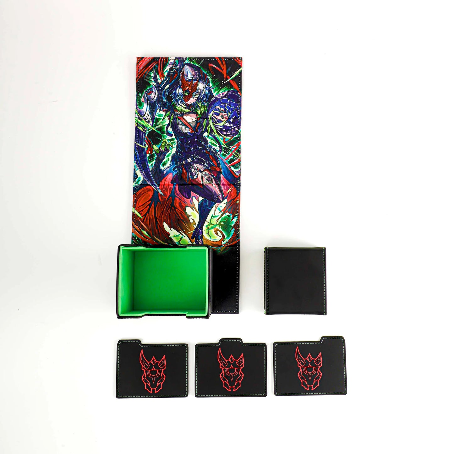 Acc - Deck Box | Mana Moon: Red Belle - Viridian Vex Dicewinder