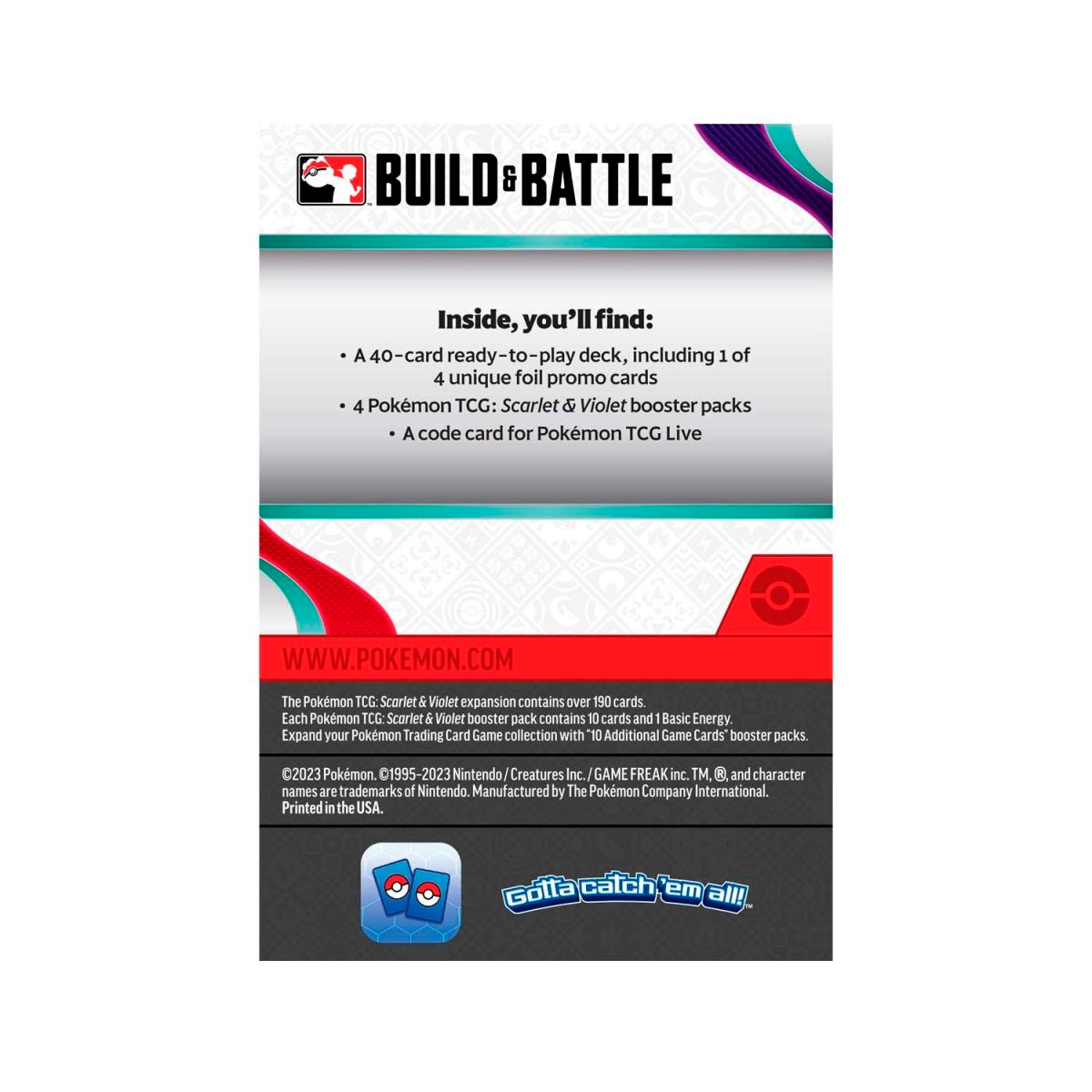 Pokemon -  Build & Battle | Scarlet & Violet Build & Battle