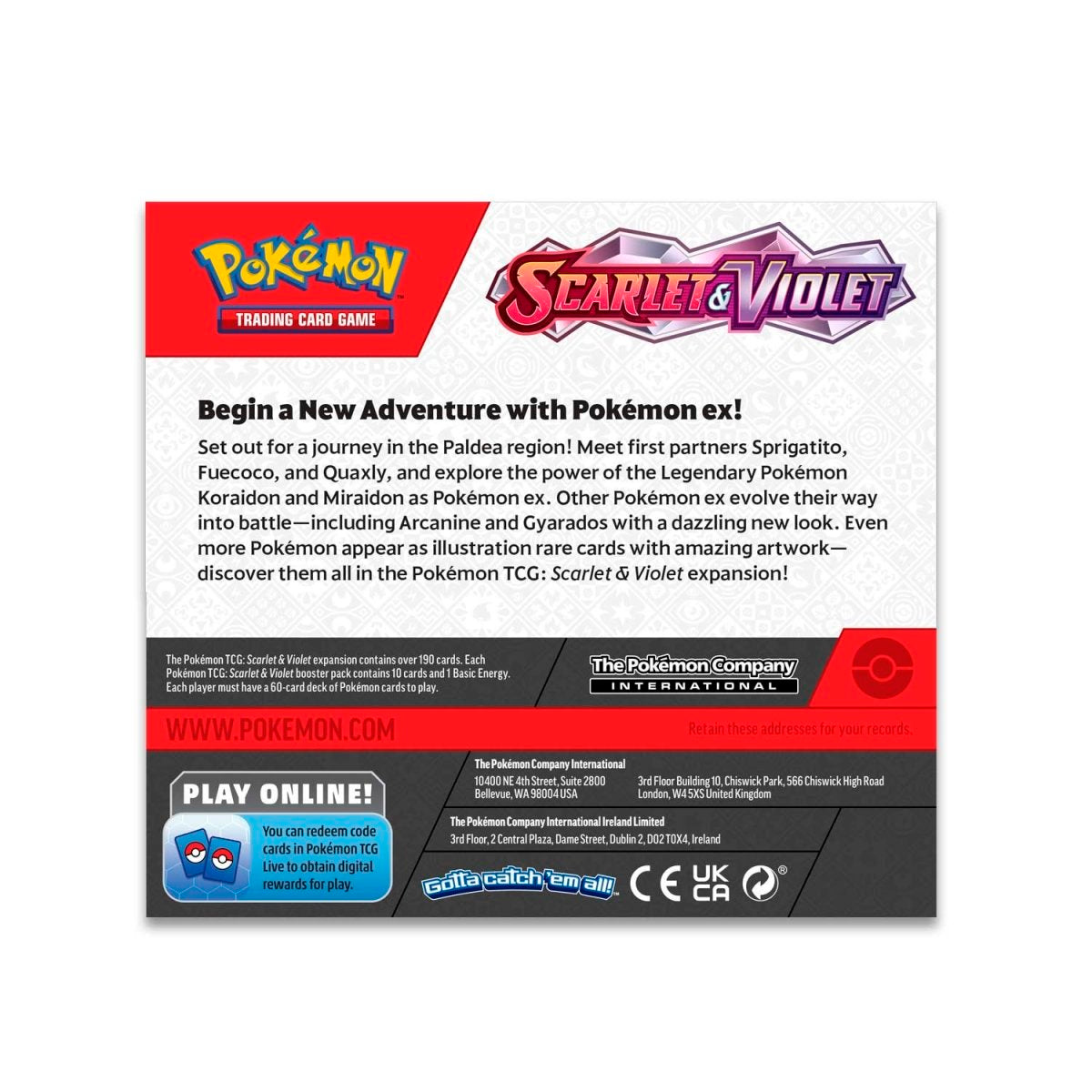 Pokemon - Booster Box | Scarlet Violet Base Set