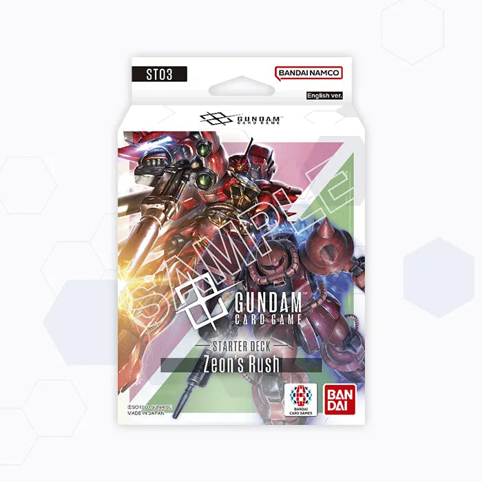 Gundam - Starter Deck | [ST03] Zeon's Rush